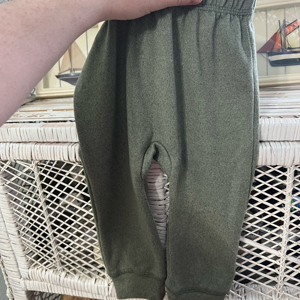 7 for all mankind green harem baby pants